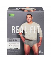Depend Real Fit Underwear for Men Maximum Absorbency